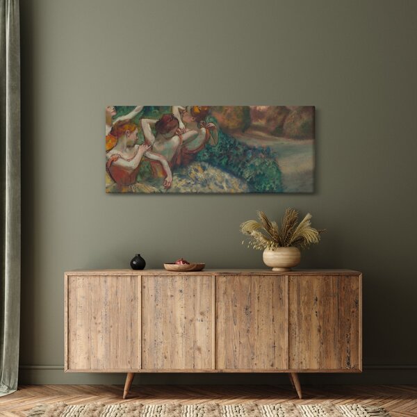 Slika - Edgar Degas, Four Dancers, reprodukcije (120x50 cm)