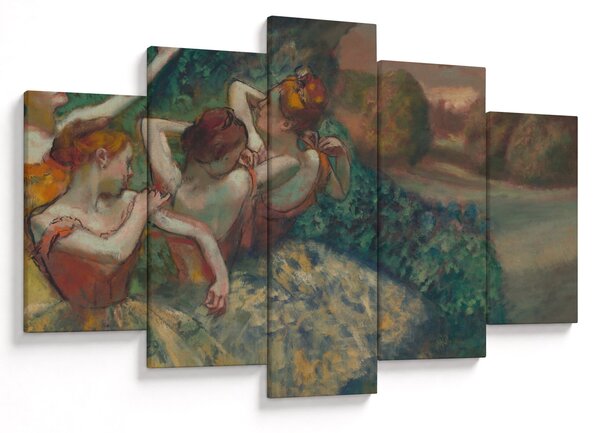 Slika - Edgar Degas, Four Dancers, reprodukcije (150x105 cm)