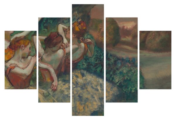 Slika - Edgar Degas, Four Dancers, reprodukcije (150x105 cm)