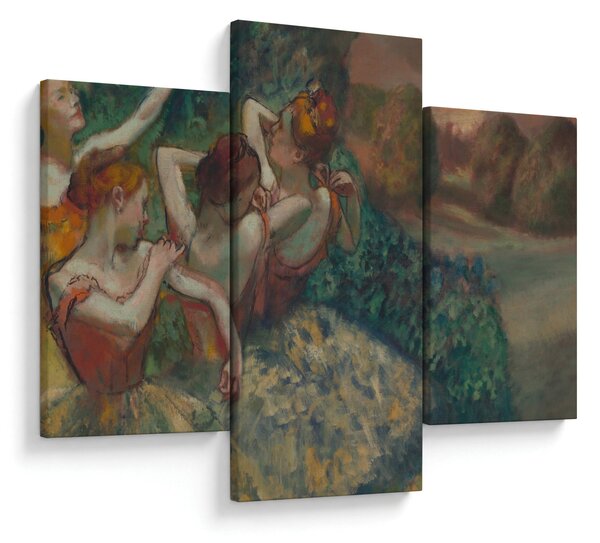 Slika - Edgar Degas, Four Dancers, reprodukcije (90x60 cm)