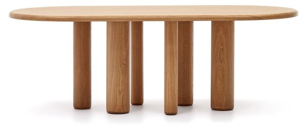 Blagovaonski stol u dekoru jasena 105x220 cm Mailen – Kave Home