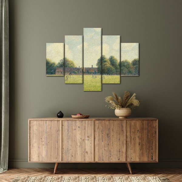 Slika - Camille Pissarro, Hampton Court Green, reprodukcije (150x105 cm)