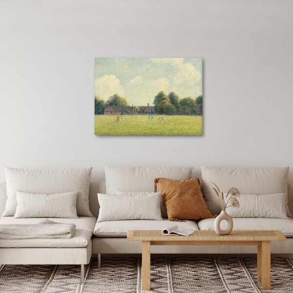 Slika - Camille Pissarro, Hampton Court Green, reprodukcije (70x50 cm)