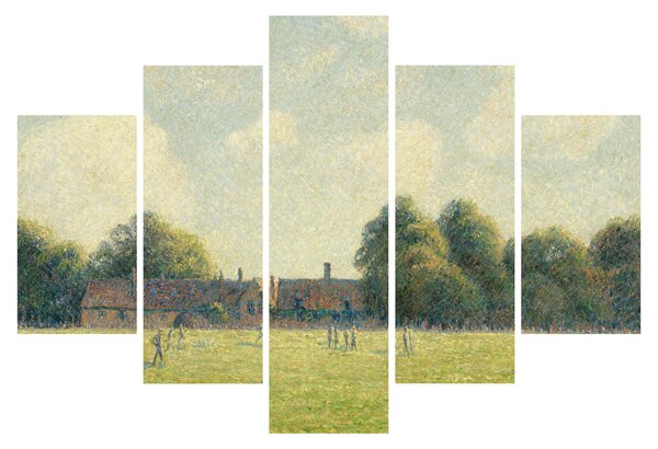 Slika - Camille Pissarro, Hampton Court Green, reprodukcije (150x105 cm)