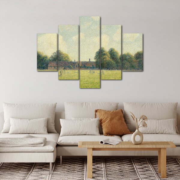 Slika - Camille Pissarro, Hampton Court Green, reprodukcije (150x105 cm)