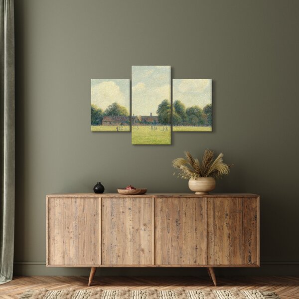 Slika - Camille Pissarro, Hampton Court Green, reprodukcije (90x60 cm)