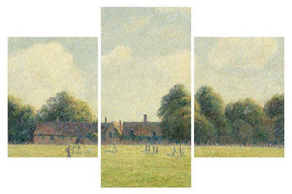 Slika - Camille Pissarro, Hampton Court Green, reprodukcije (90x60 cm)
