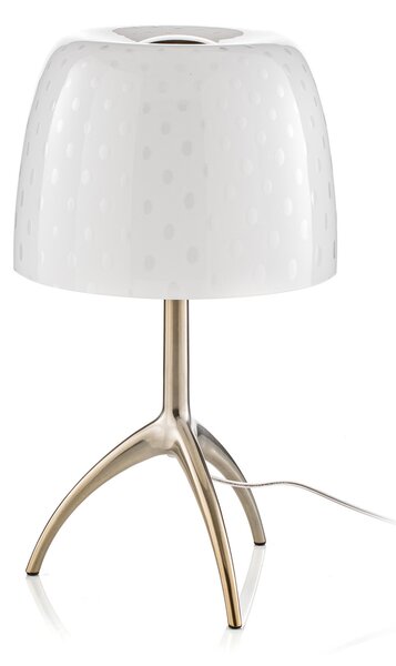 Stolne Lampa Foscarini, Lumiere, Bijela, Dnevna soba, Staklo, Dizajn