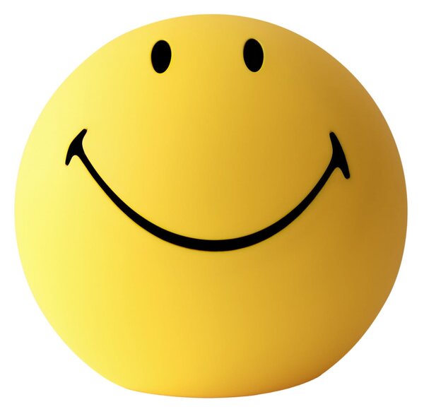 Podne Lampa Mr Maria, Smiley, prigušiv, Žuta, Dječja soba, Plastika