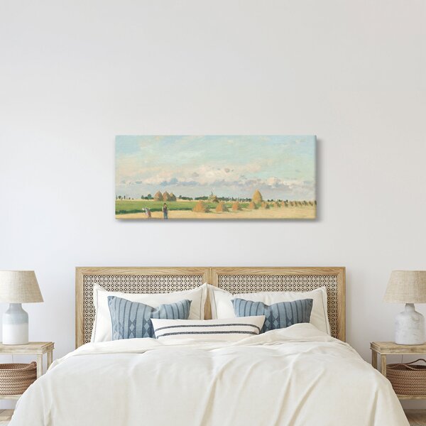 Slika - Camille Pissarro, Landscape, Ile de France, reprodukcije (120x50 cm)