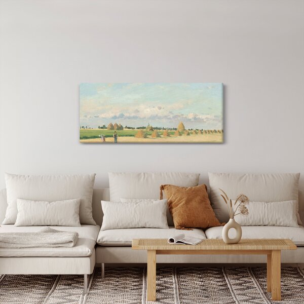 Slika - Camille Pissarro, Landscape, Ile de France, reprodukcije (120x50 cm)