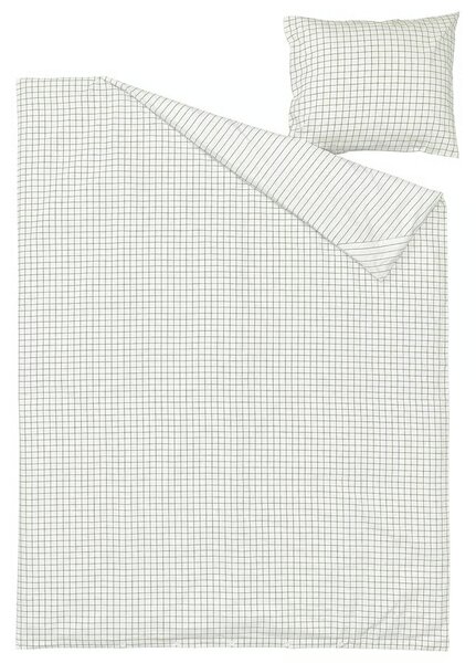 Pamučna posteljina NAVERO bijela Dimenzije posteljine: 70 x 80 cm | 140 x 200 cm