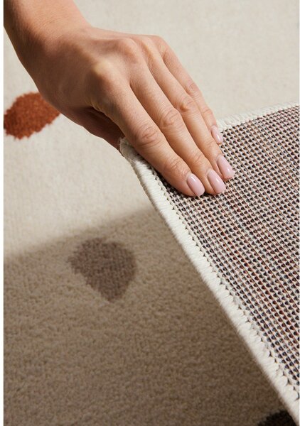 Krem dječji tepih 160x235 cm Funny Dots – Hanse Home