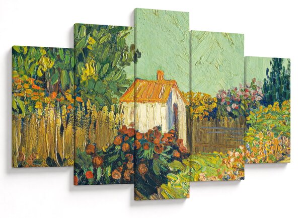 Slika - Imitator of Vincent van Gogh, Landscape, reprodukcije (150x105 cm)