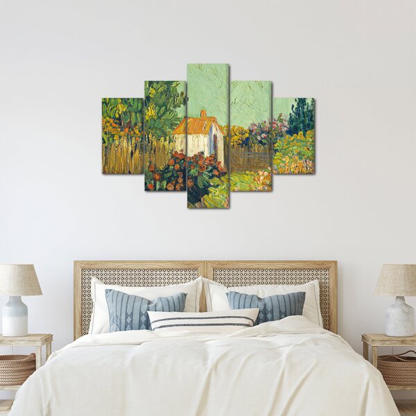 Slika - Imitator of Vincent van Gogh, Landscape, reprodukcije (150x105 cm)