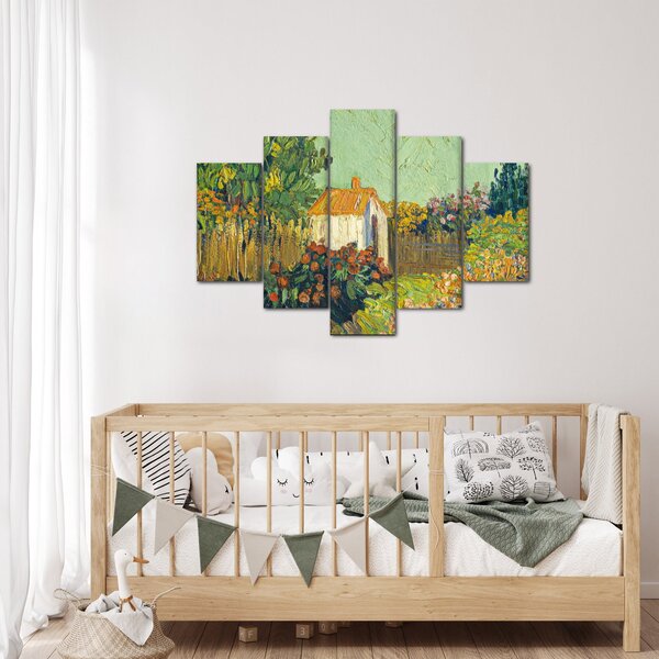 Slika - Imitator of Vincent van Gogh, Landscape, reprodukcije (150x105 cm)