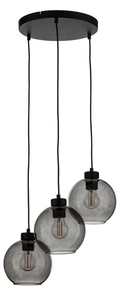 Viseće Svjetiljka TK Lighting, Cubus, prigušiv, Sivo, Dnevna soba, Staklo, Moderan