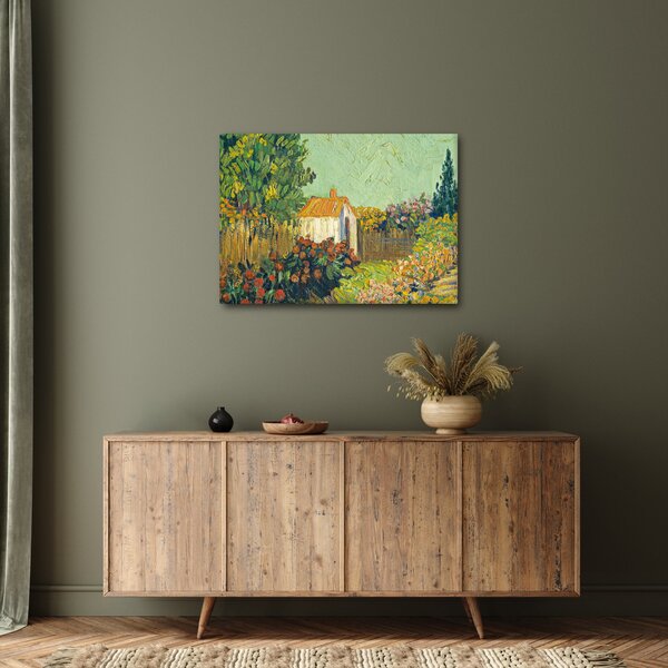 Slika - Imitator of Vincent van Gogh, Landscape, reprodukcije (70x50 cm)