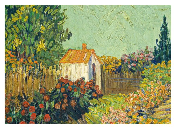 Slika - Imitator of Vincent van Gogh, Landscape, reprodukcije (70x50 cm)