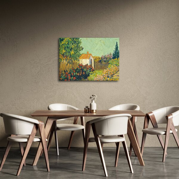 Slika - Imitator of Vincent van Gogh, Landscape, reprodukcije (70x50 cm)
