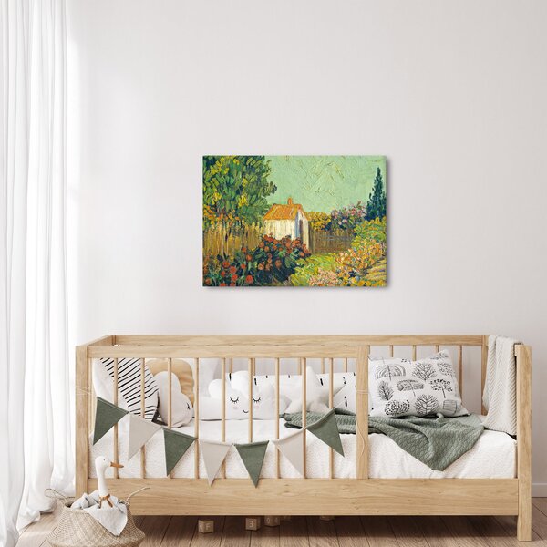 Slika - Imitator of Vincent van Gogh, Landscape, reprodukcije (70x50 cm)