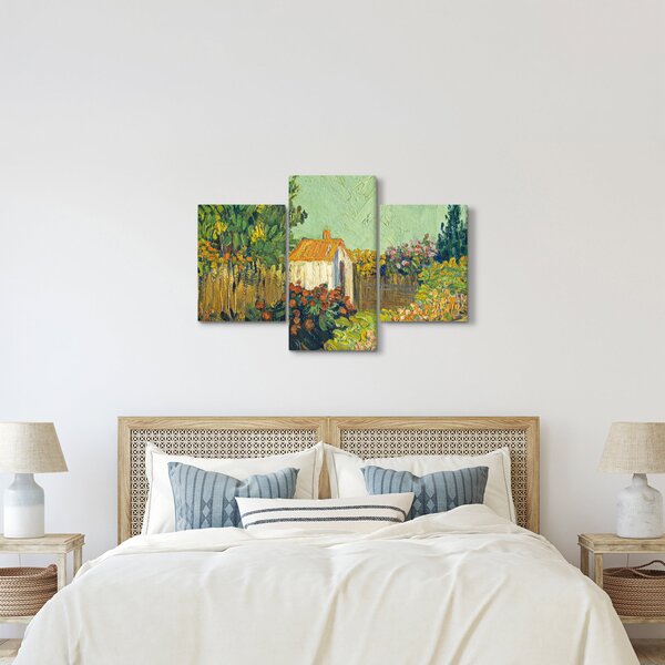 Slika - Imitator of Vincent van Gogh, Landscape, reprodukcije (90x60 cm)
