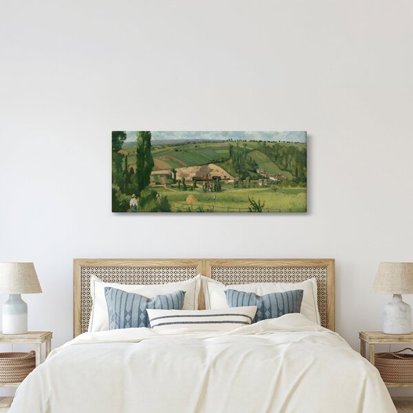 Slika - Camille Pissarro, Landscape at Les Pâtis, Pontoise, reprodukcije (120x50 cm)
