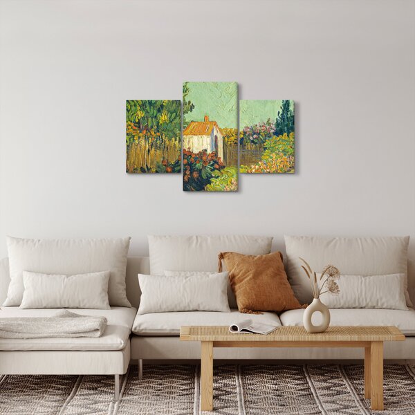 Slika - Imitator of Vincent van Gogh, Landscape, reprodukcije (90x60 cm)