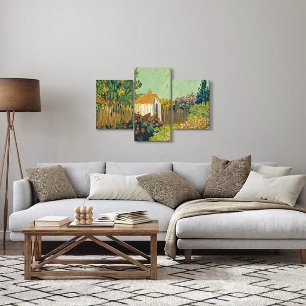Slika - Imitator of Vincent van Gogh, Landscape, reprodukcije (90x60 cm)