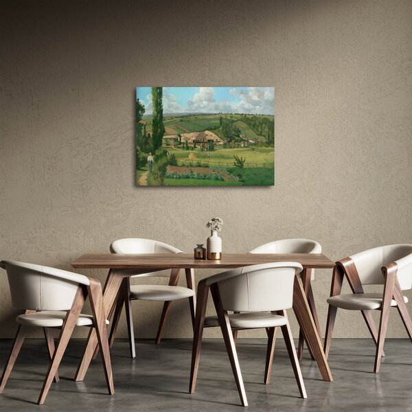 Slika - Camille Pissarro, Landscape at Les Pâtis, Pontoise, reprodukcije (70x50 cm)