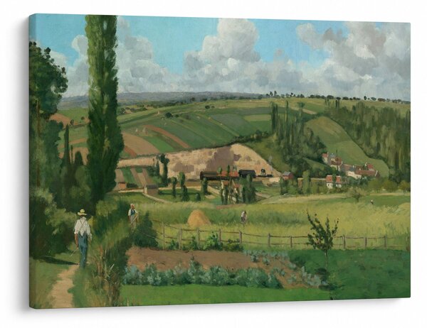 Slika - Camille Pissarro, Landscape at Les Pâtis, Pontoise, reprodukcije (70x50 cm)