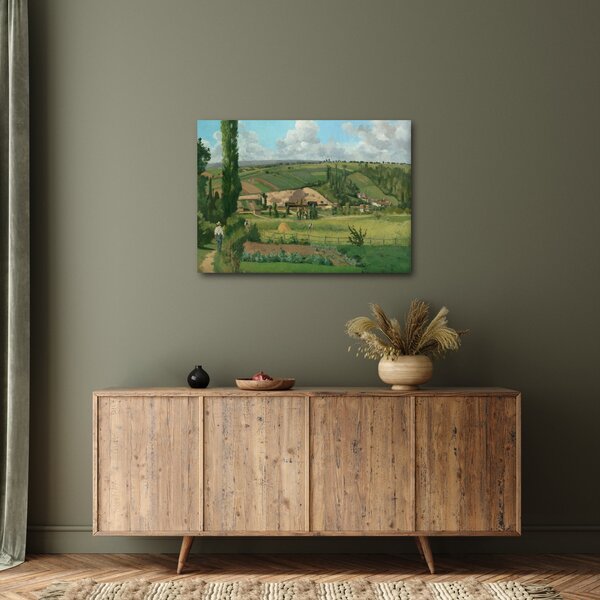 Slika - Camille Pissarro, Landscape at Les Pâtis, Pontoise, reprodukcije (70x50 cm)