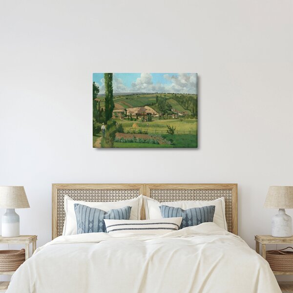 Slika - Camille Pissarro, Landscape at Les Pâtis, Pontoise, reprodukcije (70x50 cm)
