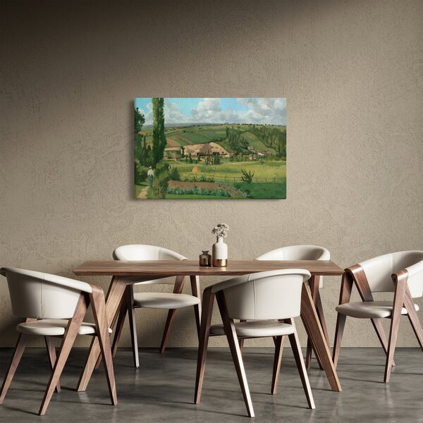 Slika - Camille Pissarro, Landscape at Les Pâtis, Pontoise, reprodukcije (90x60 cm)