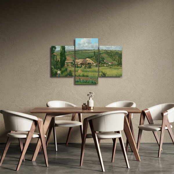 Slika - Camille Pissarro, Landscape at Les Pâtis, Pontoise, reprodukcije (90x60 cm)