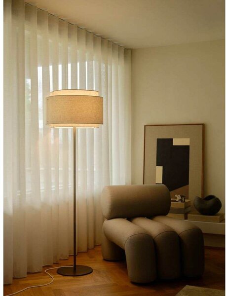 Podne Lampa DFTP by Nordlux, Bež, Dnevna soba, Metal