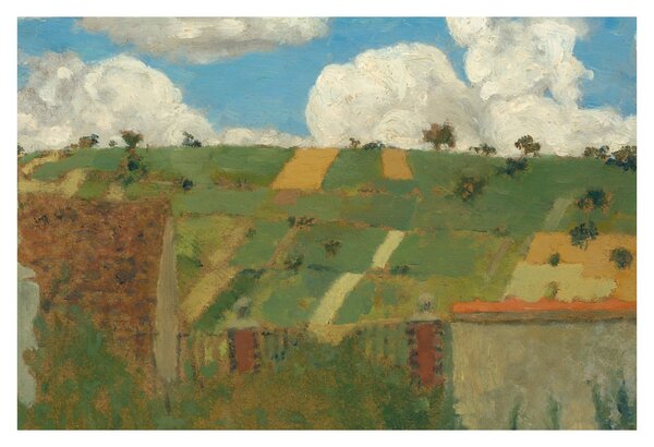 Slika - Edouard Vuillard, Landscape of the Ile de France, reprodukcije (90x60 cm)