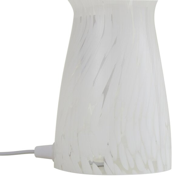 Stolne Lampa Lindby, Hubi, Bijela, Dnevna soba, Staklo, Moderan