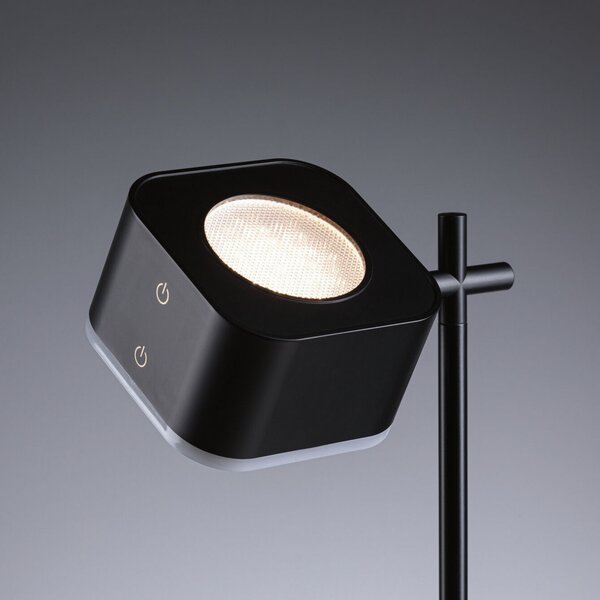 Stolne Lampa Paulmann, Varia, prigušiv, Crno, Dnevna soba, Plastika, Moderan