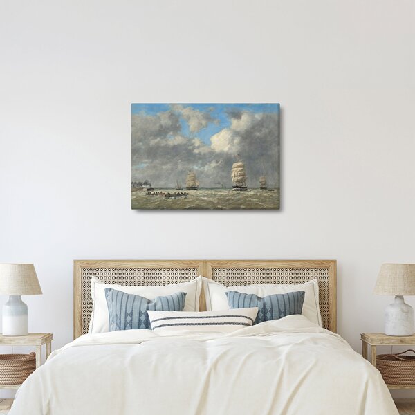 Slika - Eugène Boudin, Le Havre, reprodukcije (70x50 cm)
