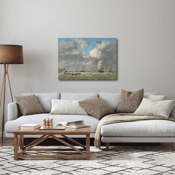 Slika - Eugène Boudin, Le Havre, reprodukcije (70x50 cm)