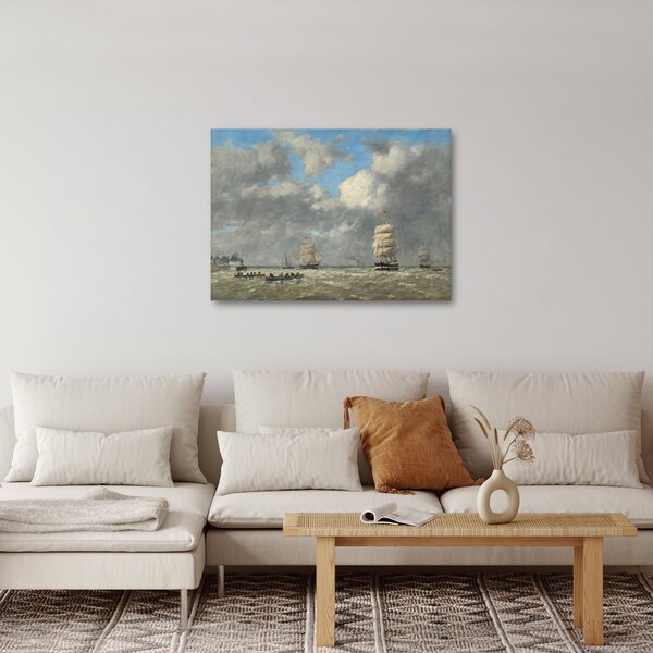 Slika - Eugène Boudin, Le Havre, reprodukcije (70x50 cm)