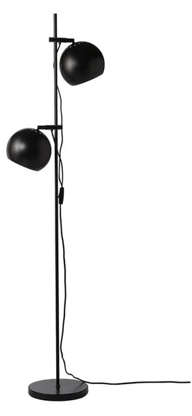 Podne Lampa FRANDSEN, Crno, Dnevna soba, Metal