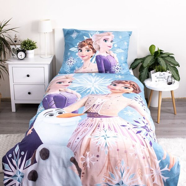 Pamučna dječja posteljina za krevet za jednu osobu 140x200 cm Frozen – Jerry Fabrics