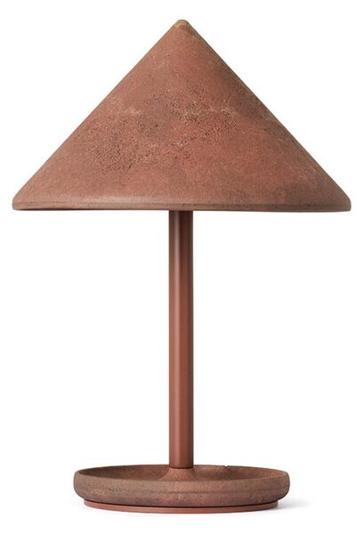 Stolne Lampa MATER, Smeđa / hrđa, Dnevna soba, Plastika