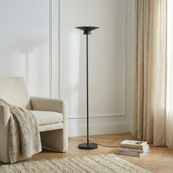 Podne Lampa Lindby, Norvind, Crno, Blagovaonica, Metal, Moderan
