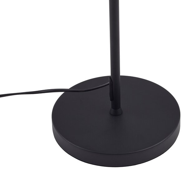 Podne Lampa Lindby, Norvind, Crno, Blagovaonica, Metal, Moderan