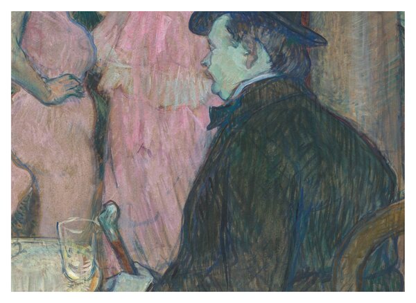 Slika - Henri de Toulouse-Lautrec, Maxime Dethomas, reprodukcije (70x50 cm)