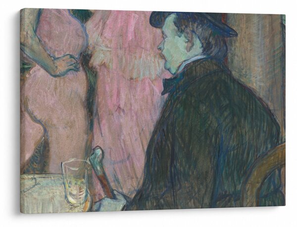 Slika - Henri de Toulouse-Lautrec, Maxime Dethomas, reprodukcije (70x50 cm)