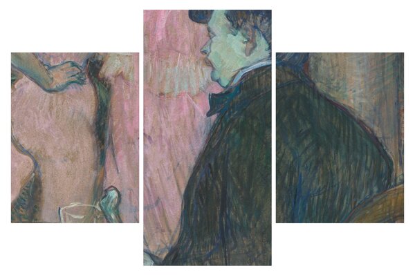 Slika - Henri de Toulouse-Lautrec, Maxime Dethomas, reprodukcije (90x60 cm)